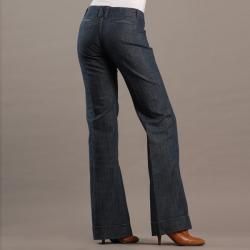 Height Goddess Womens Tall Wide Leg Trouser Jeans