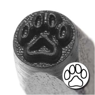 Beadaholique Dog Paw 6mm Punch Stamp for Metal Today $8.83 2.0 (1