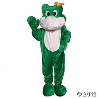 Frog Mascot Adult Costume Clothing