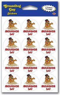 Groundhog Day Stickers (132 Pack)