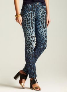 Dolce & Gabbana Animal Print Denim Pant Today $149.99