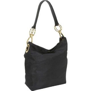 JPK Paris Bucket Nylon Shoulder Bag,Black,one size Shoes