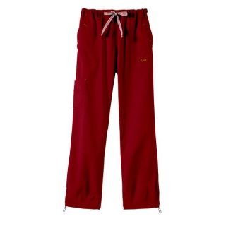 IguanaMed Womens Macintosh Red Sport Cargo Scrub Pants