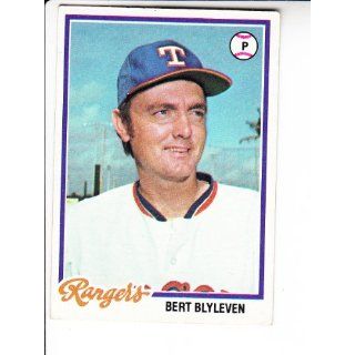 1978 Topps #131 Bert Blyleven Baseball 