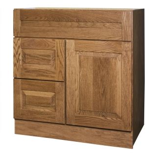 Amalfi Series 30x21 inch Vanity Base with Left side Drawers
