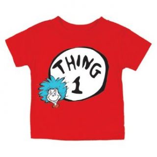 Dr. Seuss Thing One Short Sleeve T Shirt, 12 Month