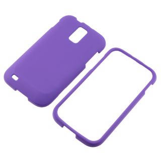 Purple Rubber coated Case for Samsung Galaxy S II T989