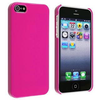 BasAcc Hot Pink Ice cream Snap on Case for Apple® iPhone 5