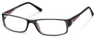FR5031 L68 Eyeglasses Trasp.Grey Frame Size 55 16 135 Clothing