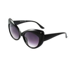 Womens Black Cat Eye Sunglasses