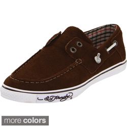 Ed Hardy Womens Nalo Solid Suede Boat Shoes Today $54.99   $55.79