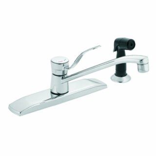Moen 8720 M Bition Single Handle Kitchen Faucet with Hose and Spray