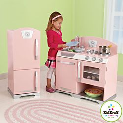 Pink Retro Kitchen and Refrigerator Today $154.99