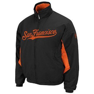 San Francisco Giants Authentic Black Triple Peak Premier Jacket by