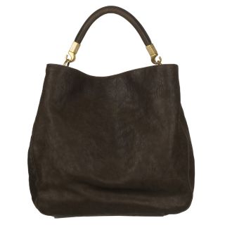 Yves Saint Laurent Roady Ranch Brown Leather Hobo Bag