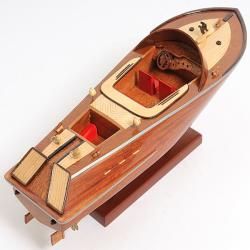OMH Wooden Runabout Scale Model