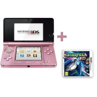 3DS ROSE CORAIL + STARFOX 64   Achat / Vente DS 3DS ROSE CORAIL