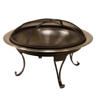 26 inch Hide Away Stainless Steel Fire Bowl Today $161.99