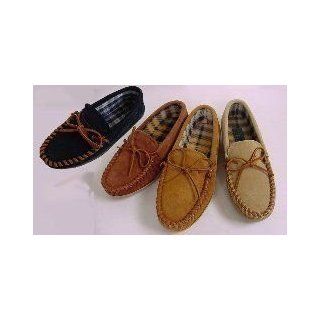 Mens Leather Slippers Shoes