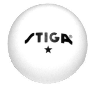 Star White Stiga Table Tennis Balls (1 Gross 144)