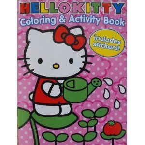 Coloring and Activity Book with 30 Stickers 144 Pages Toys & Games