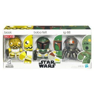Star Wars MINI MUGGS Bossk, Boba Fett and IG 88 Toys