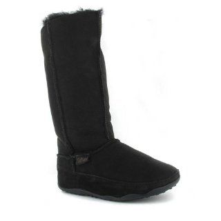 FitFlop Womens Mukluk Tall Boot,Black,9 M US Shoes