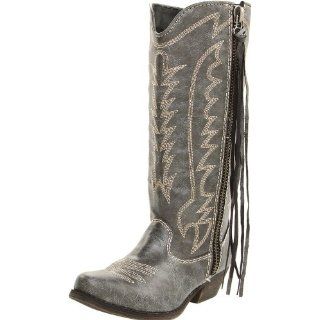 Grey   cowboy boots women Shoes