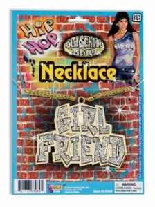 Hip Hop Girl Friend Necklace Accessory Clothing