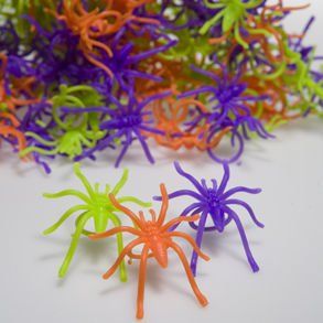 Colorful Spider Rings Toys & Games