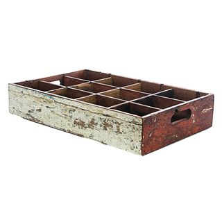 Ecologica Furniture Reclaimed Wood Bottle Tray