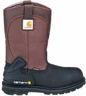 in.Waterproof Insulated Soft Toe Pull On Boots Brown Size 8 Med Shoes