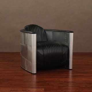 Accelerator Black Leather Chair
