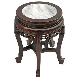 Antique style Marble Top End Table