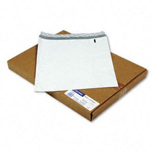 Durashield Security Open End Plain White Poly Envelopes   100 per Box