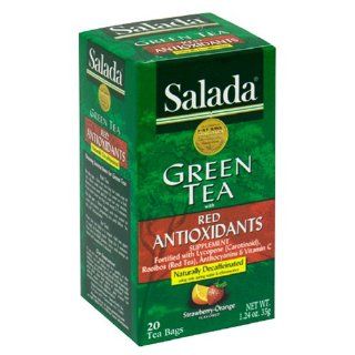 Salada Red Antioxidant Tea, 20 Count Box (Pack of 6) 