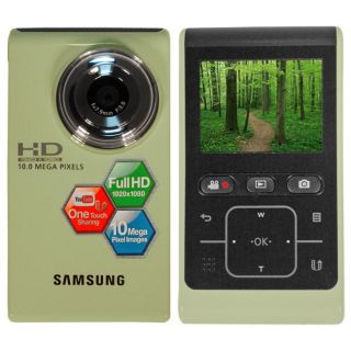 Samsung HMX U10 Ultra compact HD Green Camcorder (Refurbished