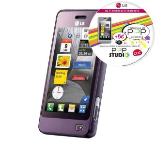 LG GD510 Violet   Achat / Vente TELEPHONE PORTABLE LG GD510 Violet