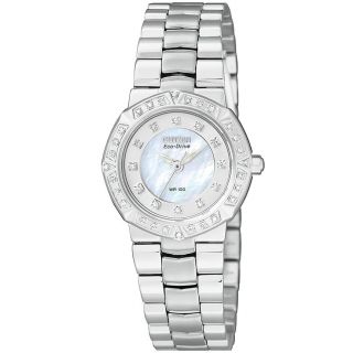 Citizen Womens Eco Drive Diamond accented Watch