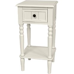 Wood 28 inch Classic Design Square Accent Table (China)