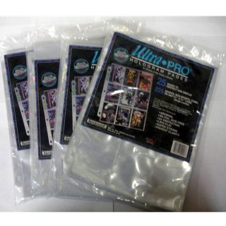 100 pack of Ultra Pro Trading Card Storage Pages
