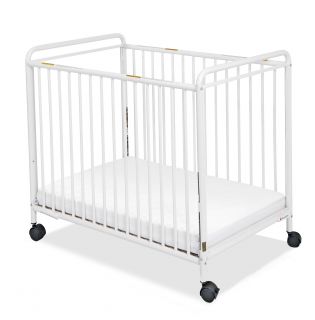 Foundations Chelsea Steel Non folding Clearview Compact Crib Today $