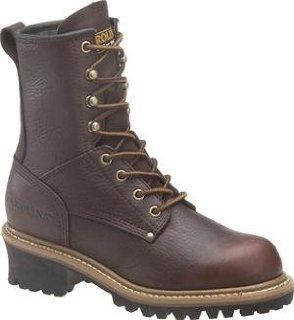 Carolina Womens Work Leather Boot Shoes