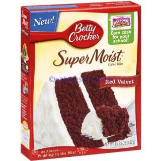 Betty Crocker Supremoist Cake Mix, Red Velvet, 15.25 Ounce 
