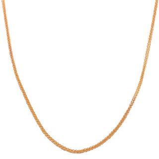 Rose Gold 1 mm Square Wheat Chain Today $129.99   $189.99