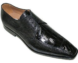 Mauri 2973 Mens Genuine Alligator Oxford Shoes Shoes