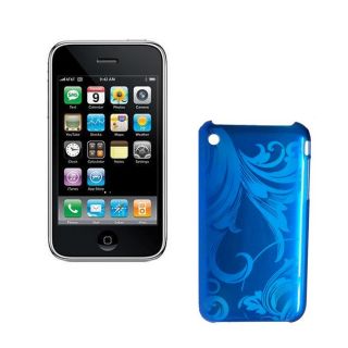 iPhone 3G/ 3GS Blue Wave Design Case