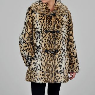 women s ocelot faux fur coat was $ 106 99 today $ 76 99 save 28 %