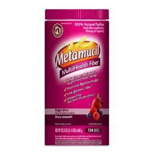 Metamucil Berry Sugar Free Smooth Texture Powder 114 Doses