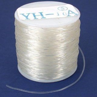 164Ft Clear Stretch Elastic Beading Cord 1.0mm 50M Arts
